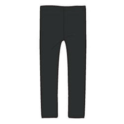 Jet Black Velour Leggings