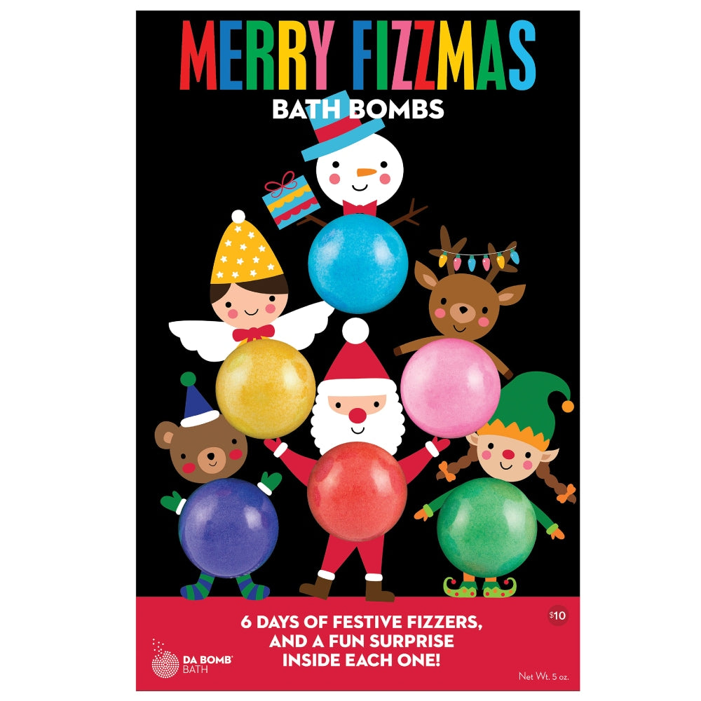 Merry Fizzmas Bombs | 6 Day Character Advent Calendar