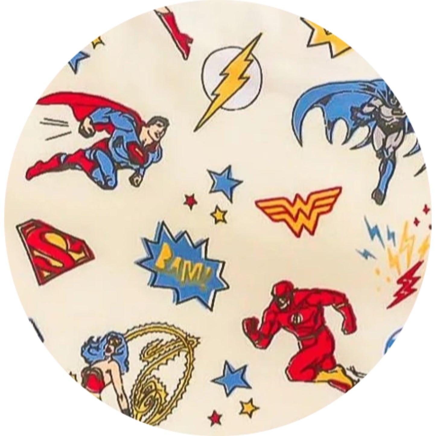 Copper Pearl Single Bandana Bib - Justice League
