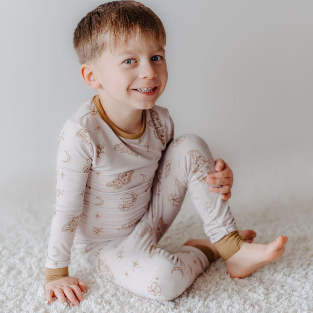 Moth Magic Bamboo Toddler PJs