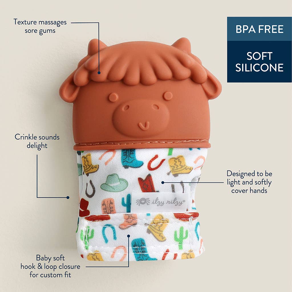 *NEW OPTION* Itzy Mitt™ Silicone Teething Mitts