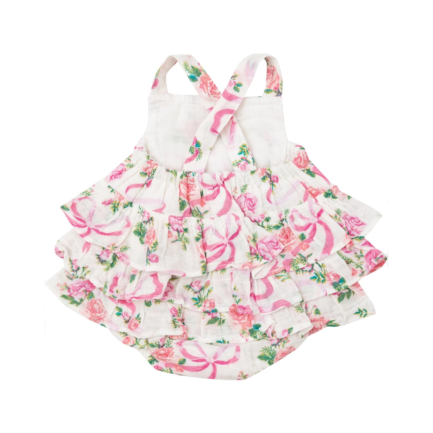 Coquette Bows Ruffle Sunsuit