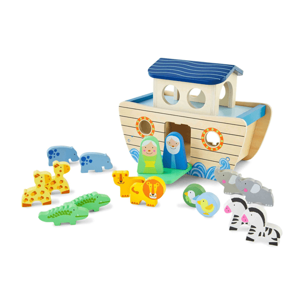 Wooden Noahs Ark Shape Sorter