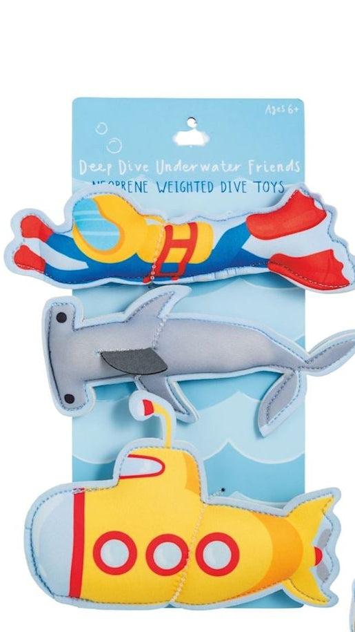 Underwater Neoprene Dive Toys