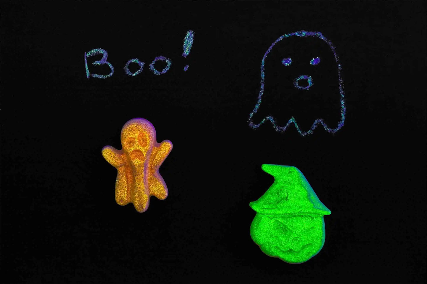 Skeleton Glow-in-the-Dark Halloween Chalk