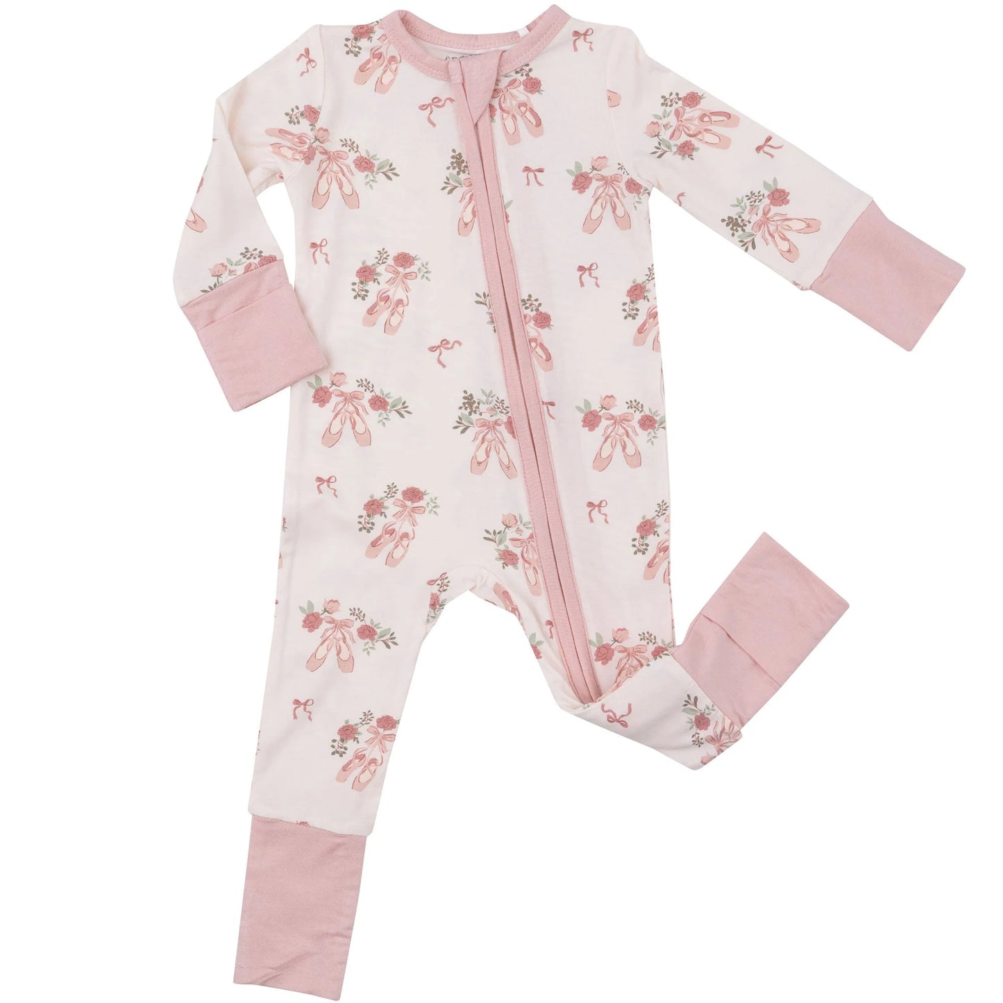 Ballet Shoes 2 Way Zipper Romper