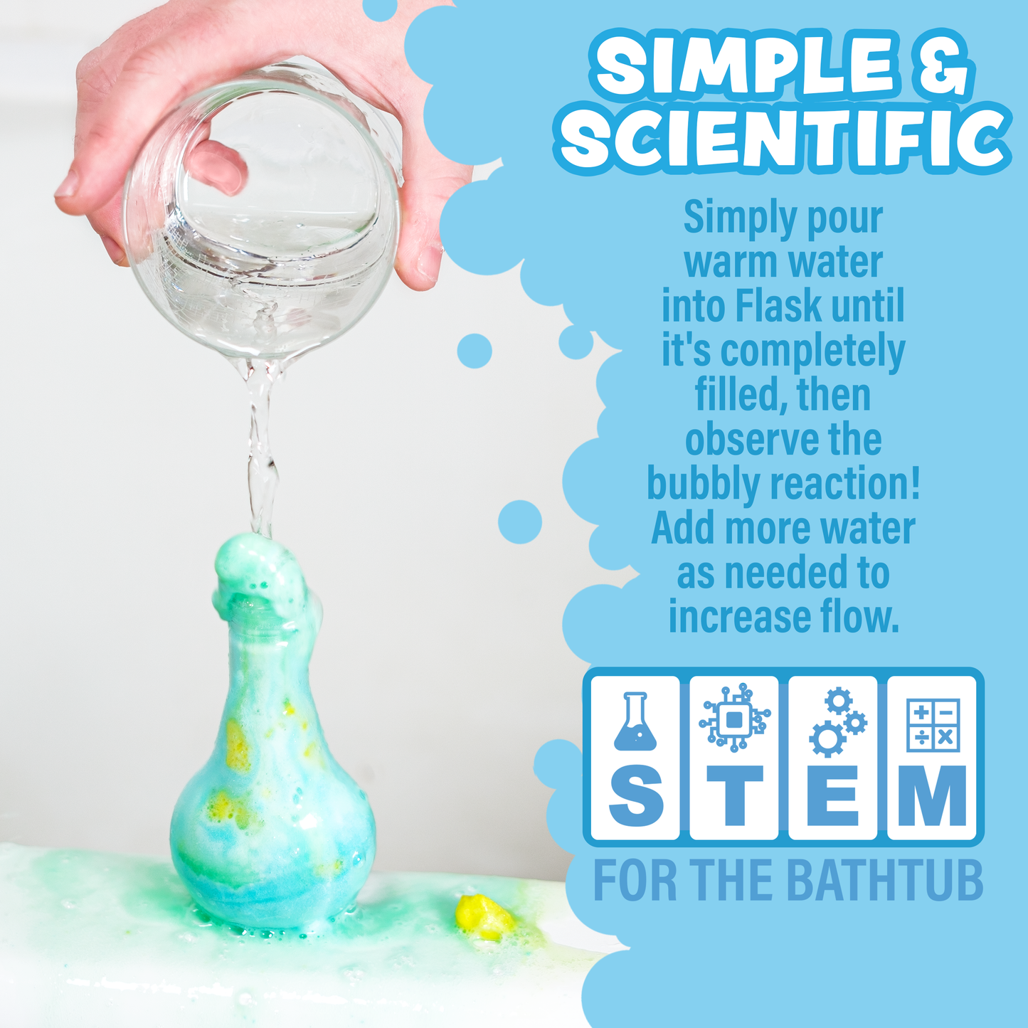 Tub Works® Kids Bath Bomb Potion™ Bath Toy