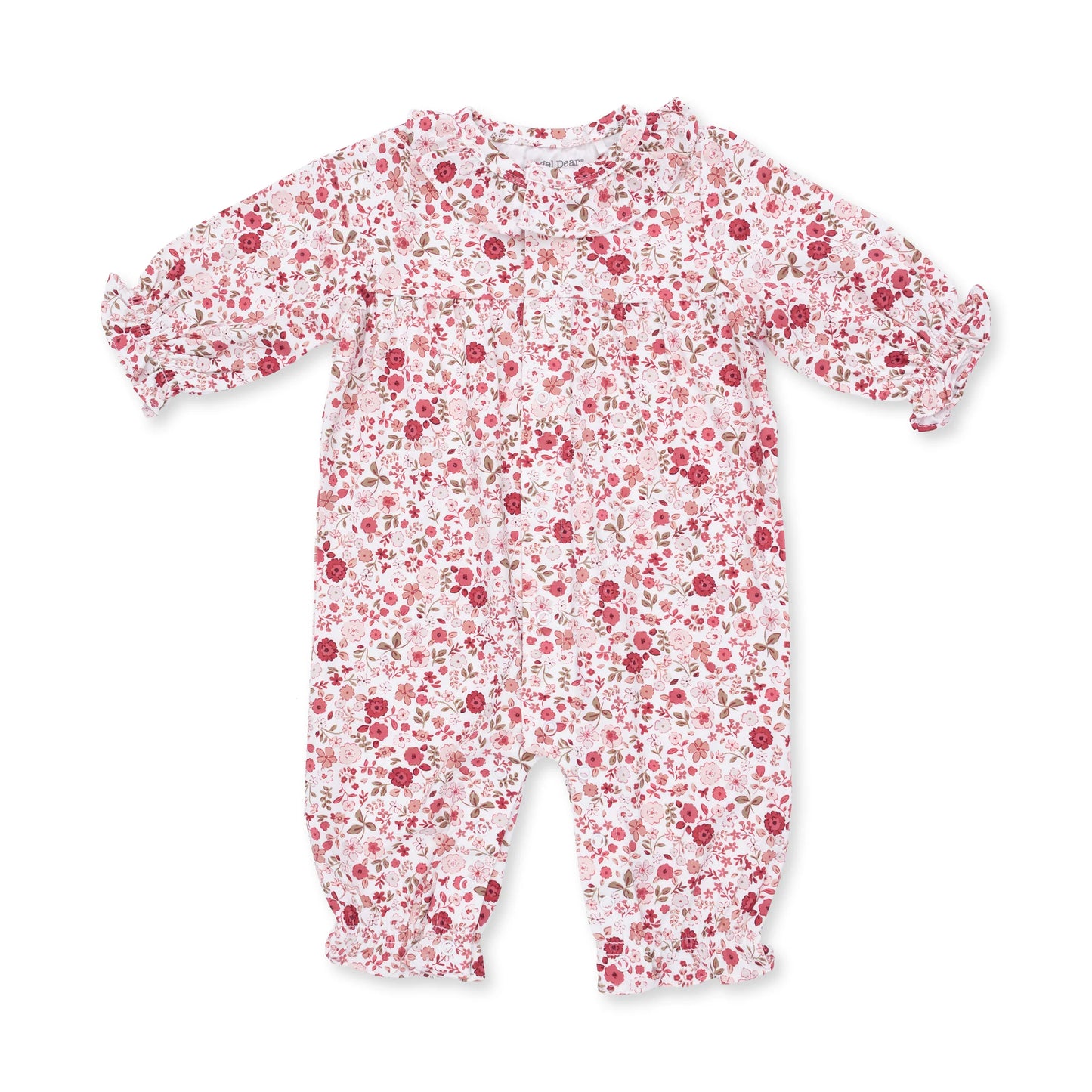 Serene Floral | Ruffle Collar Romper
