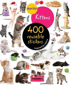 Eyelike Kittens-400 Reusable Stickers Inspired by Nature