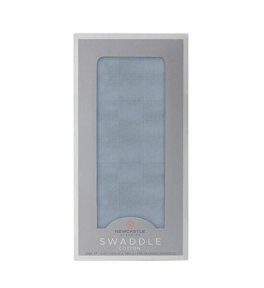 Blue Fog - Cotton Swaddle