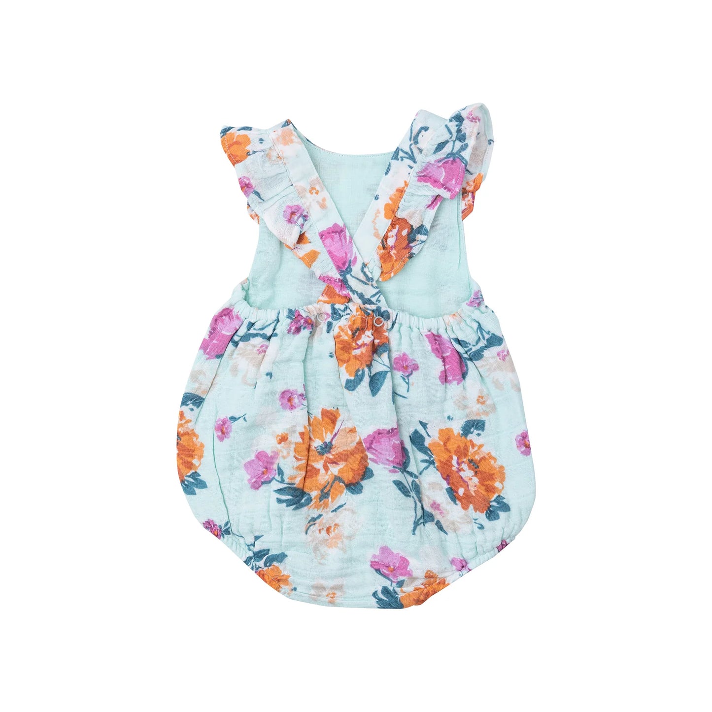 Soft Petals Floral Sunsuit
