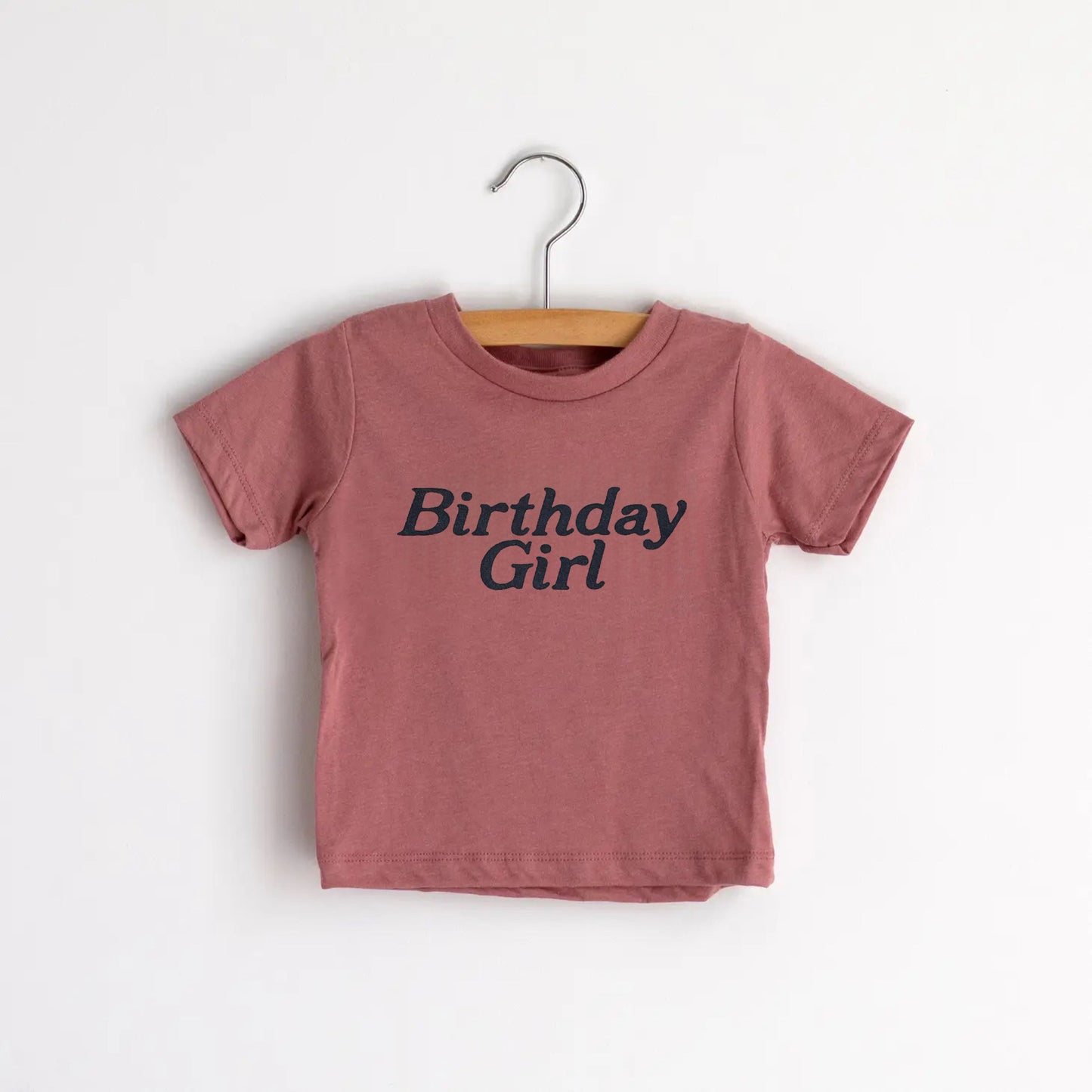 Birthday Girl Tee in Mauve