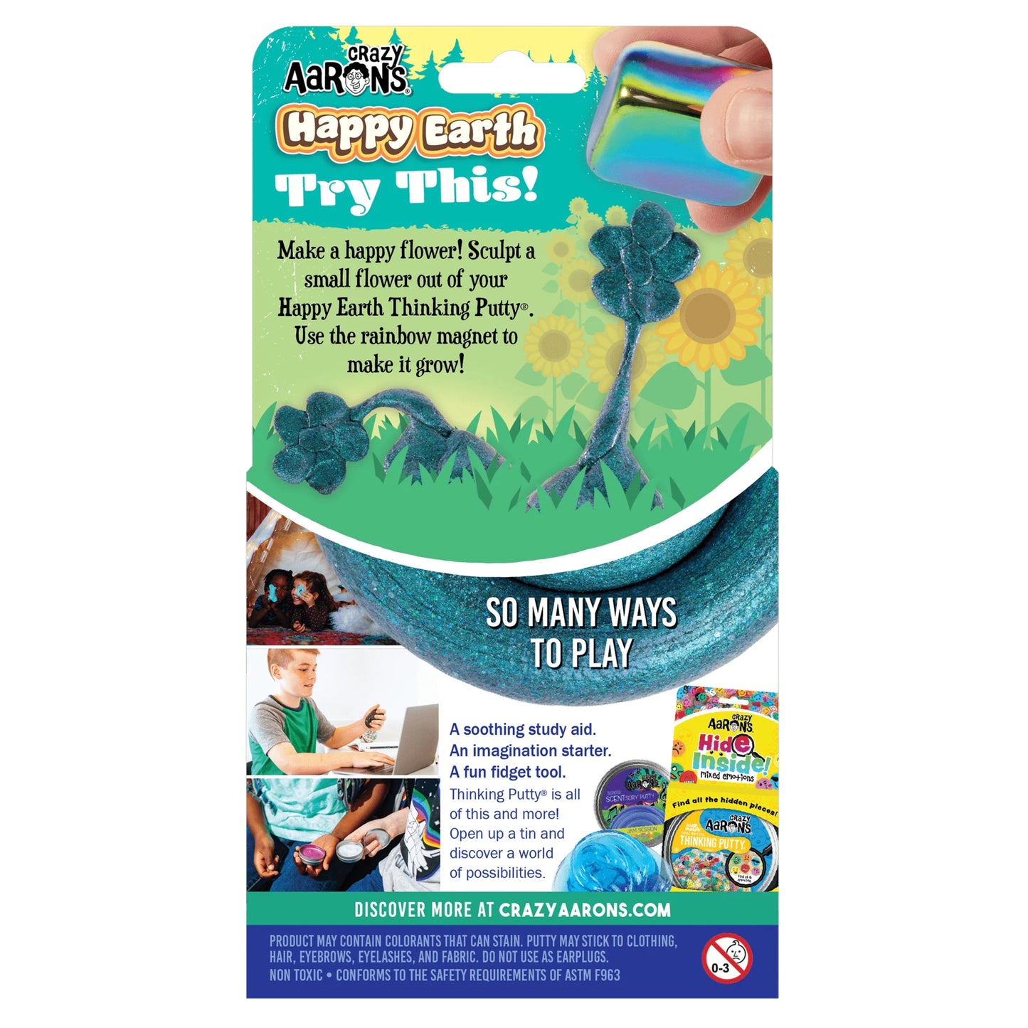 Happy Earth Magnetic Storms Thinking Putty