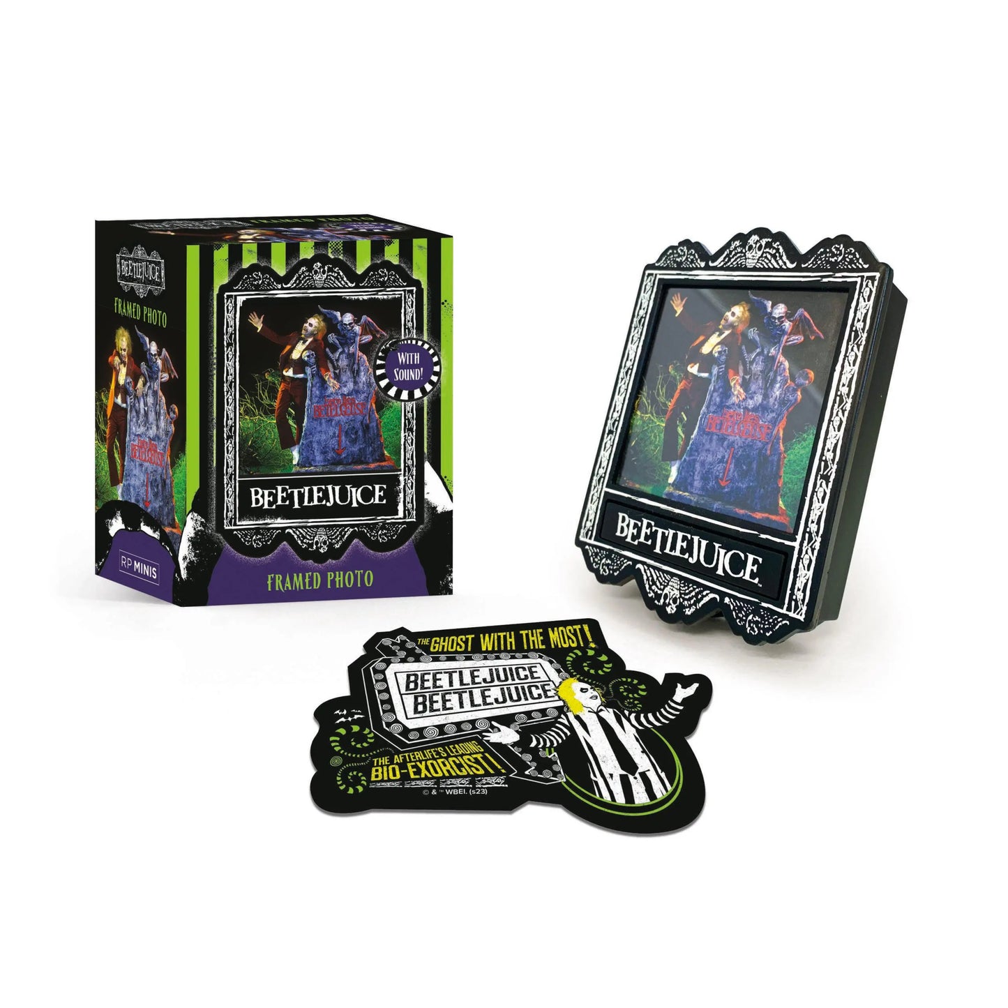 Beetlejuice Framed Photo with Sound Mini Kit