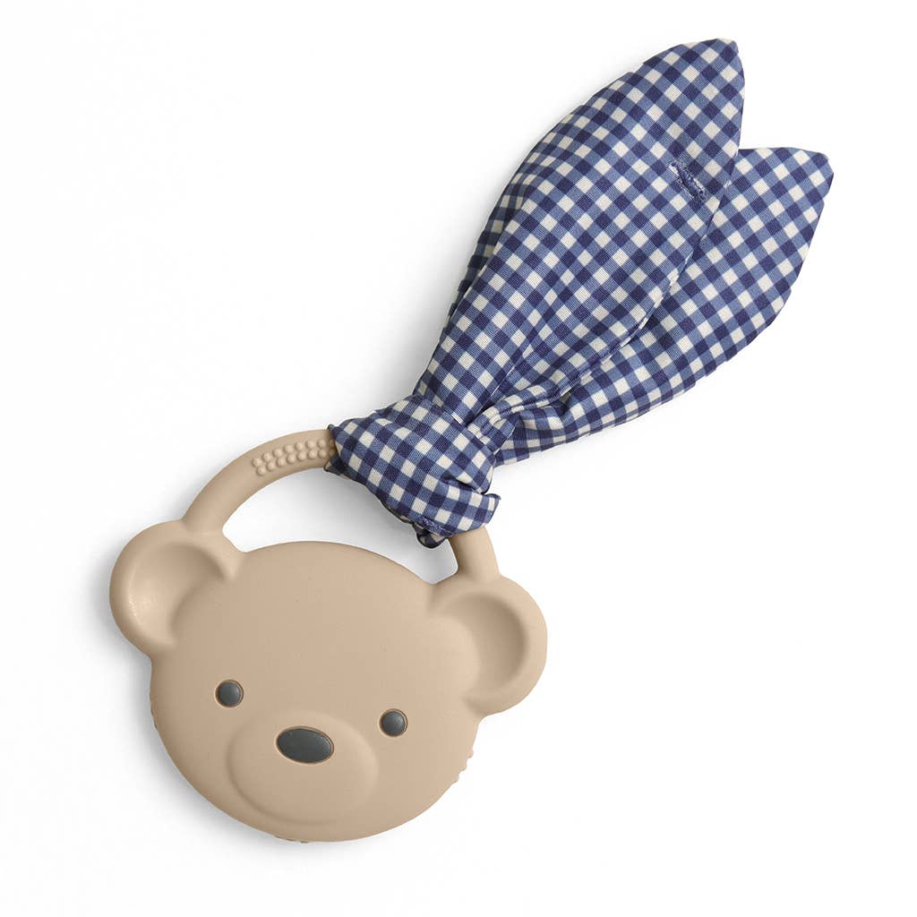 Itzy Ritzy | Crinkle Crew Taupe Bear