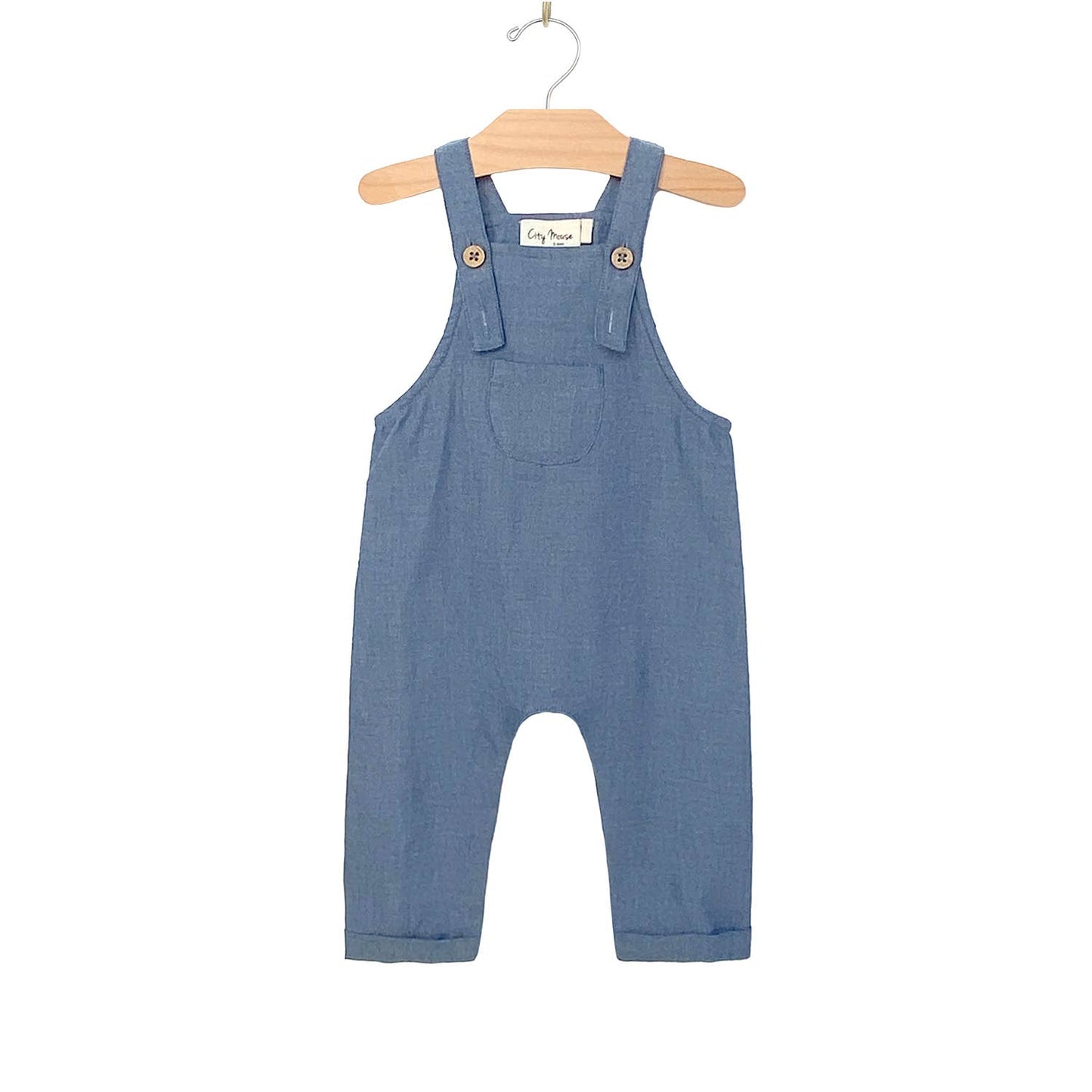 Long Overall- Chambray