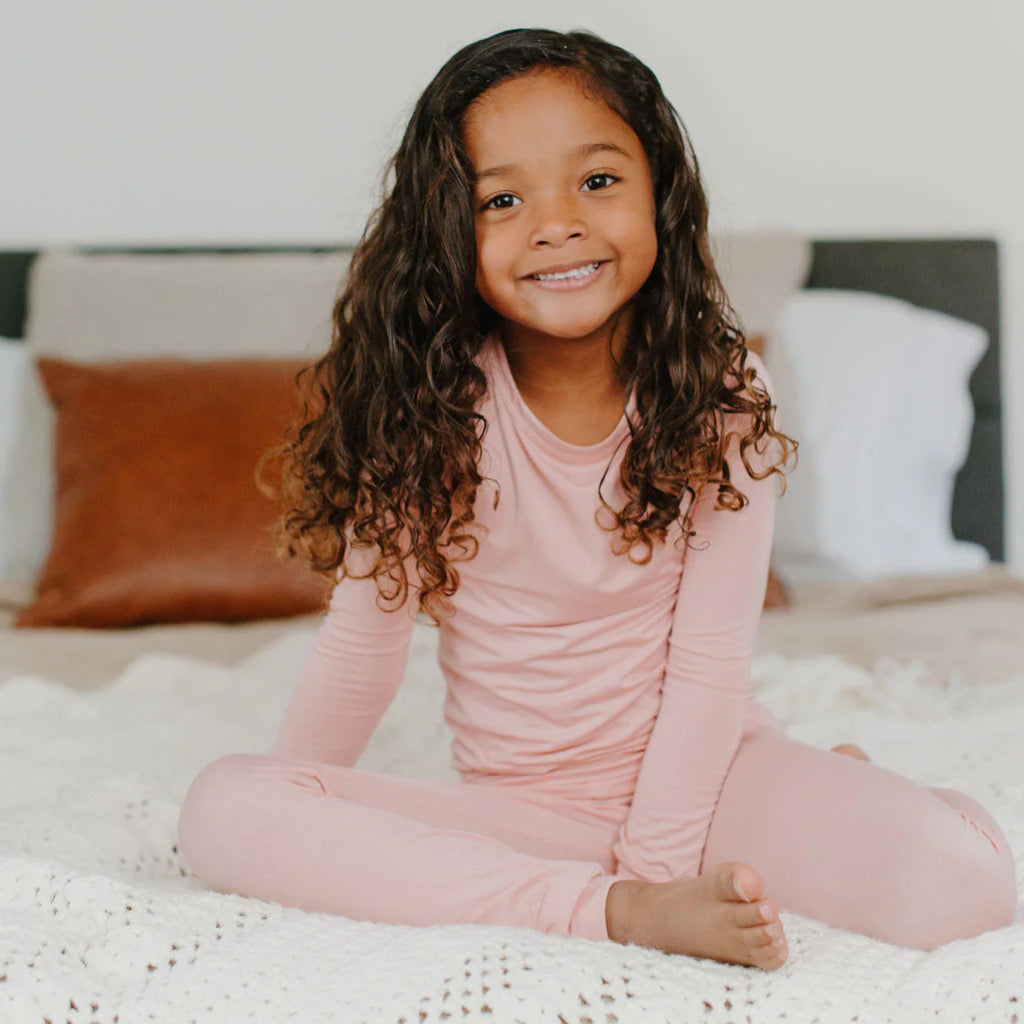 Crepe Pink | Bamboo Toddler PJs