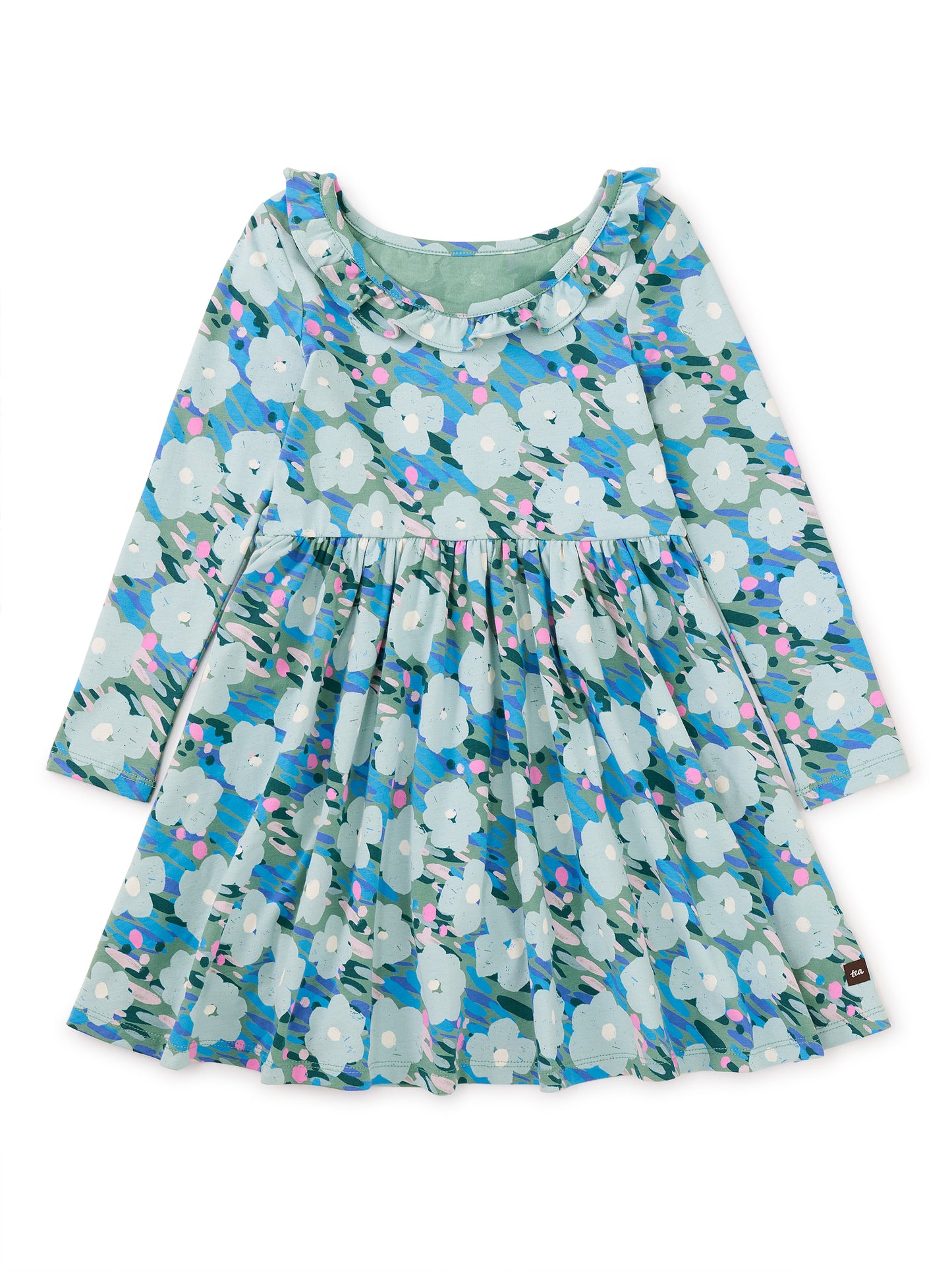 Monet's Garden Ruffle Collar Ballet Dress