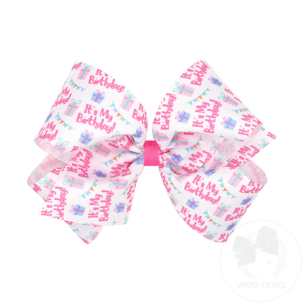 It's My Birthday | Grosgrain Bow (King)