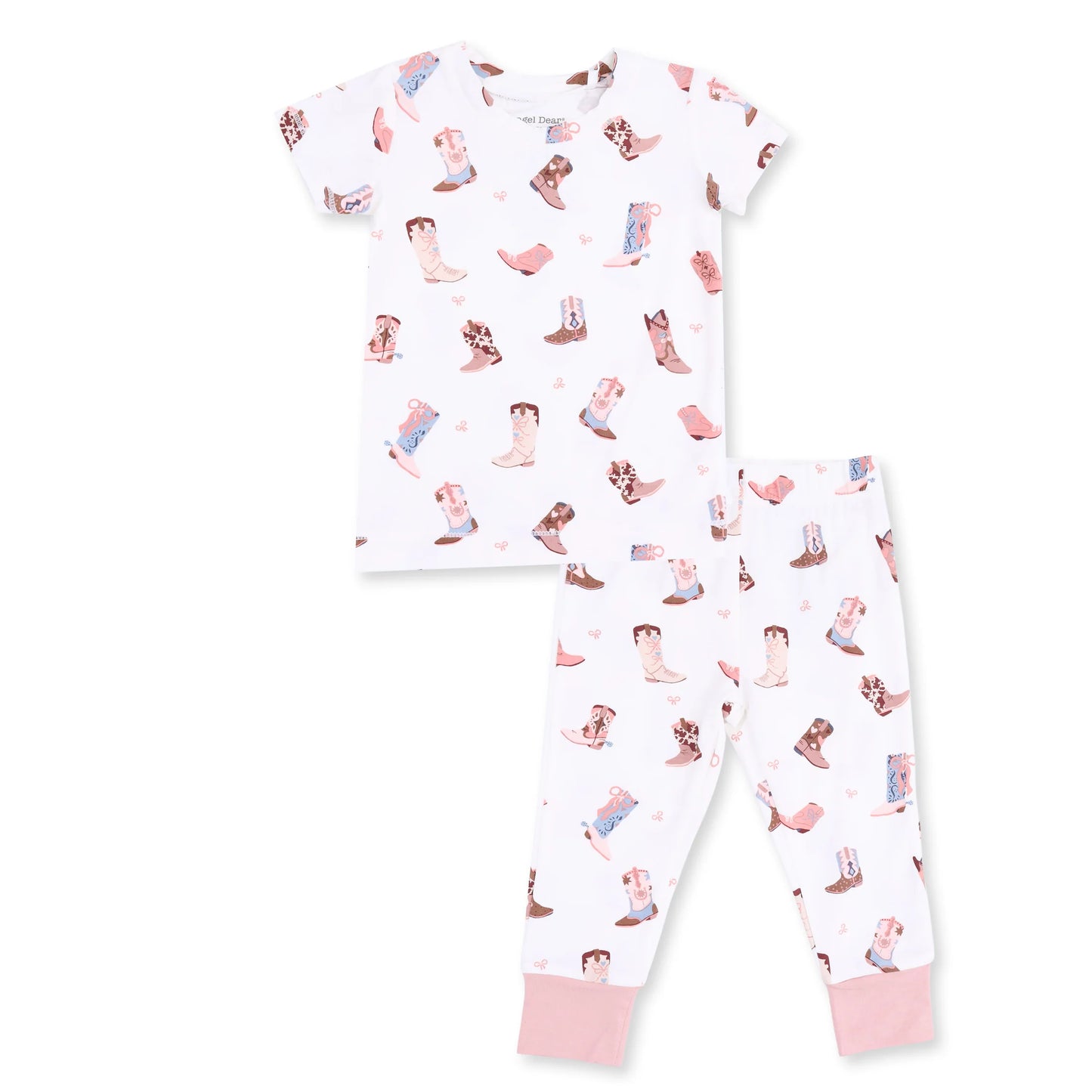 Buckarette Boots | Short Sleeve Loungewear Set