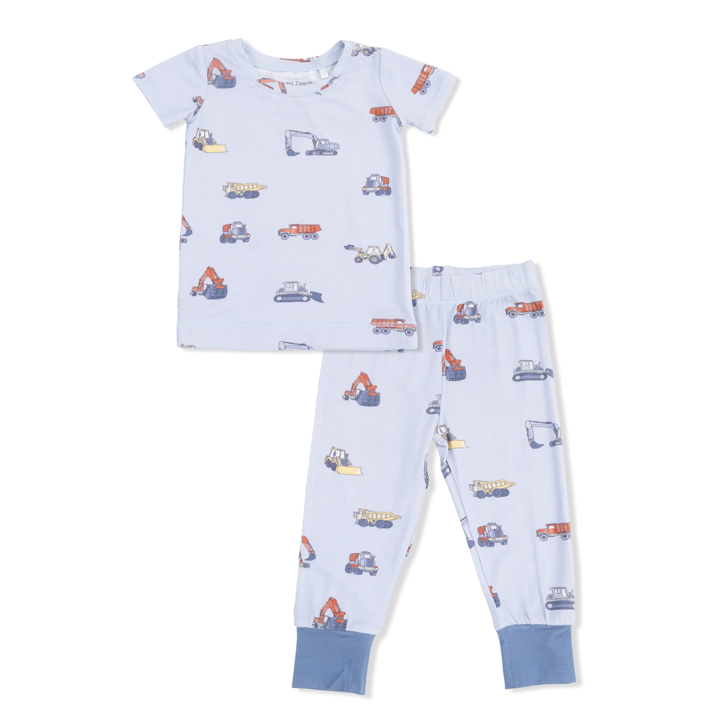 Construction Vehicles | Short Sleeve Loungewear Set