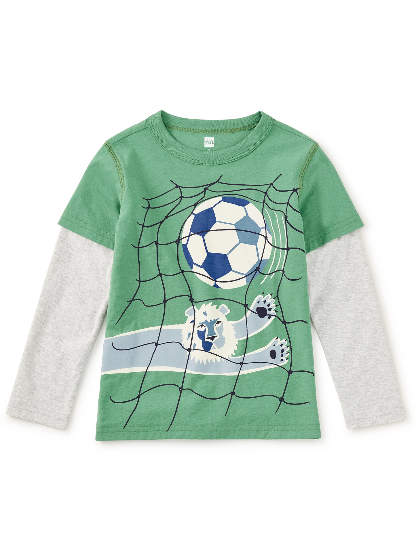 Goalkeeper Lion | Layered Tee