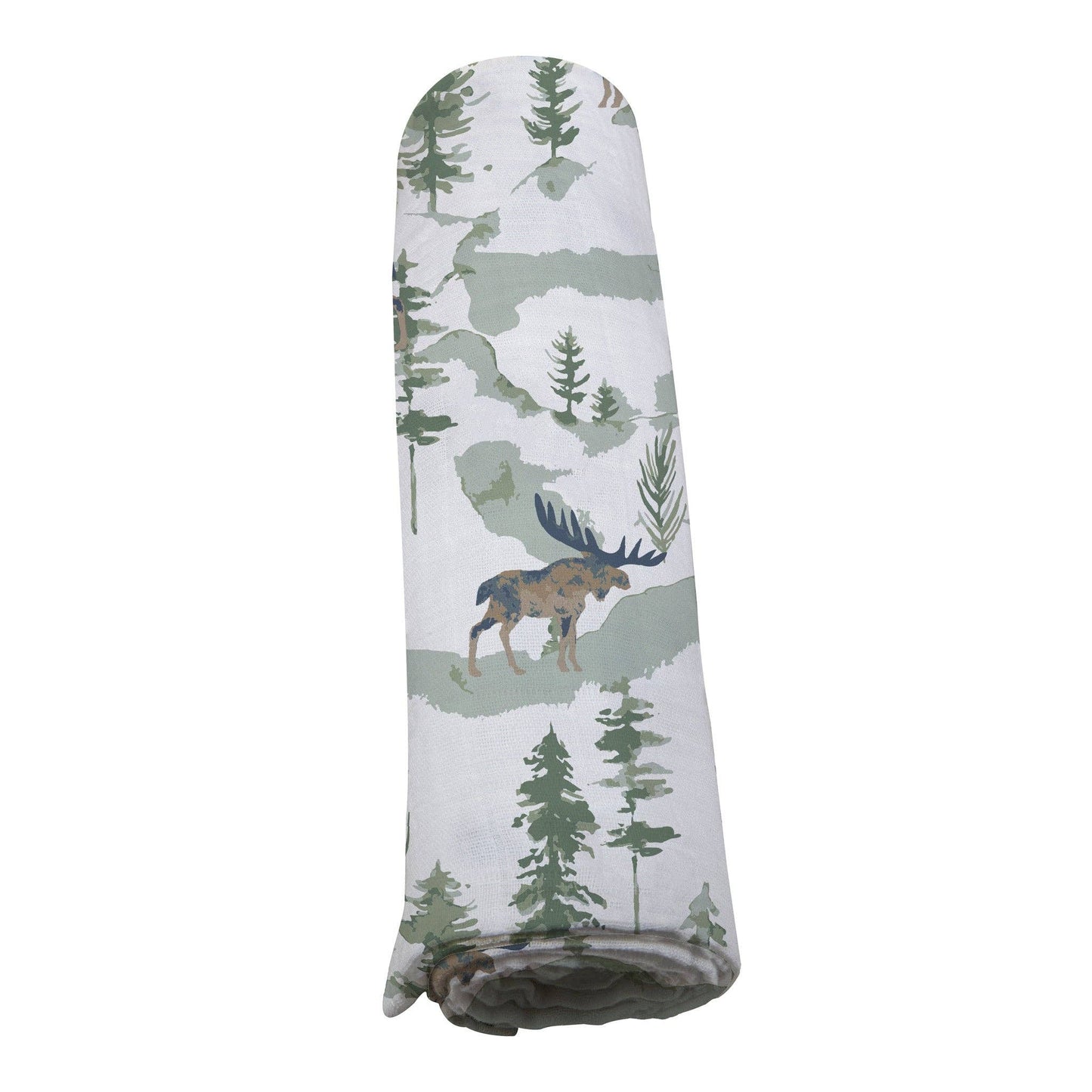 Mountain Moose | Muslin Swaddle