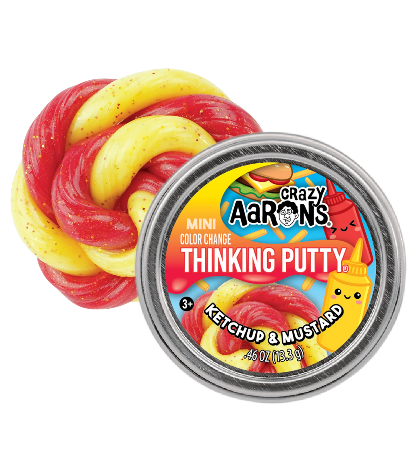 MINI Ketchup & Mustard Color Change Putty