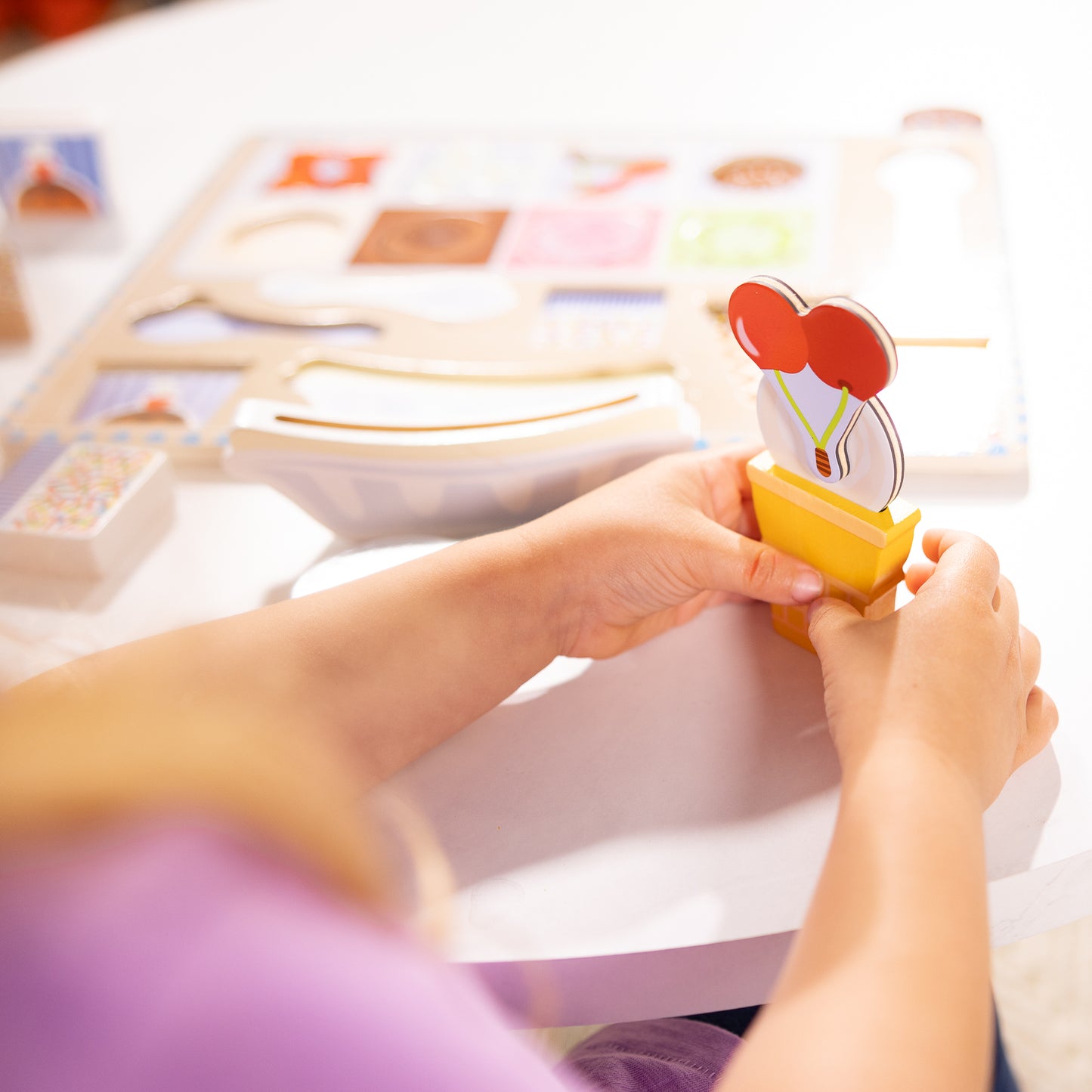 Magnetic Ice Cream Puzzle & Play Set