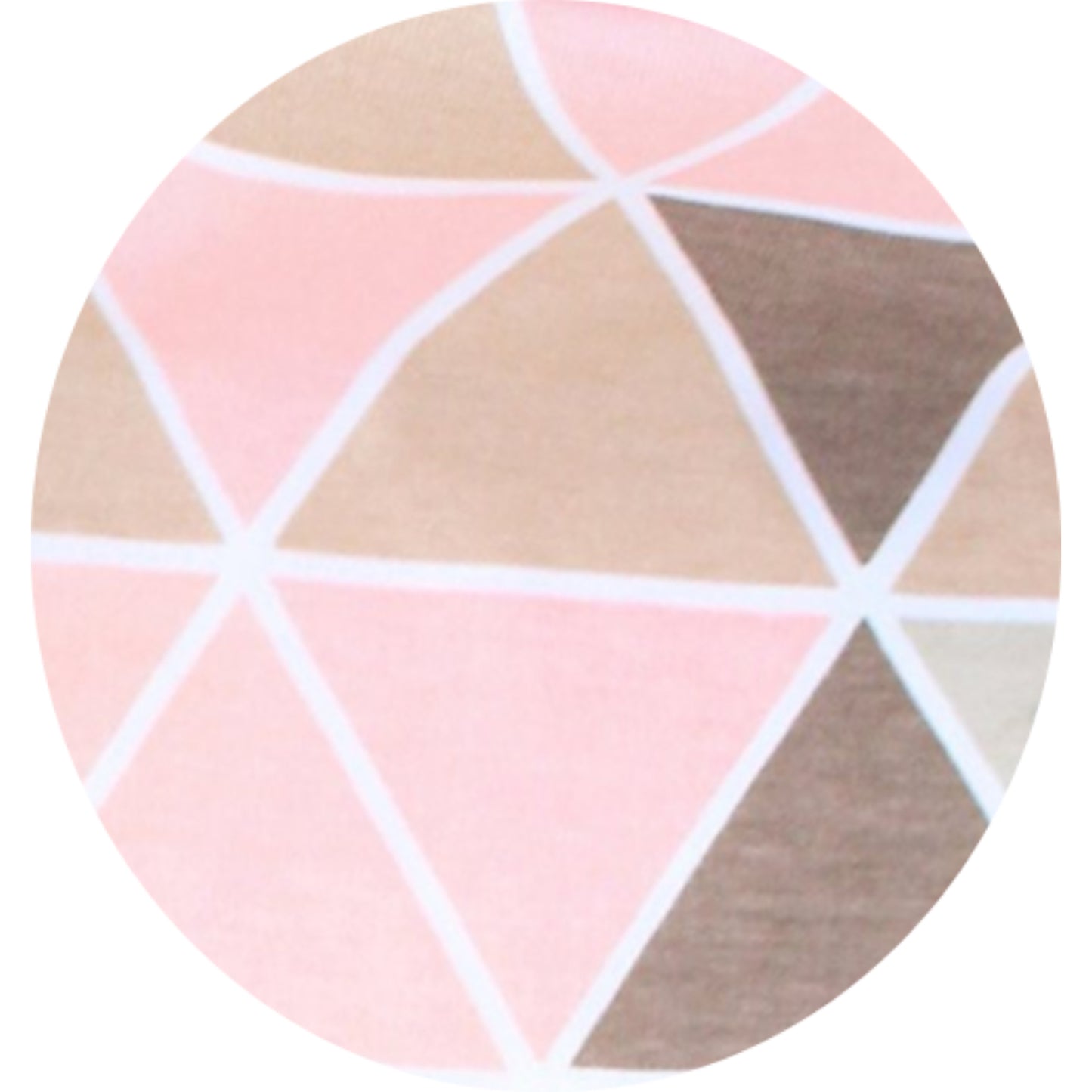 Copper Pearl Single Bandana Bib - Blush