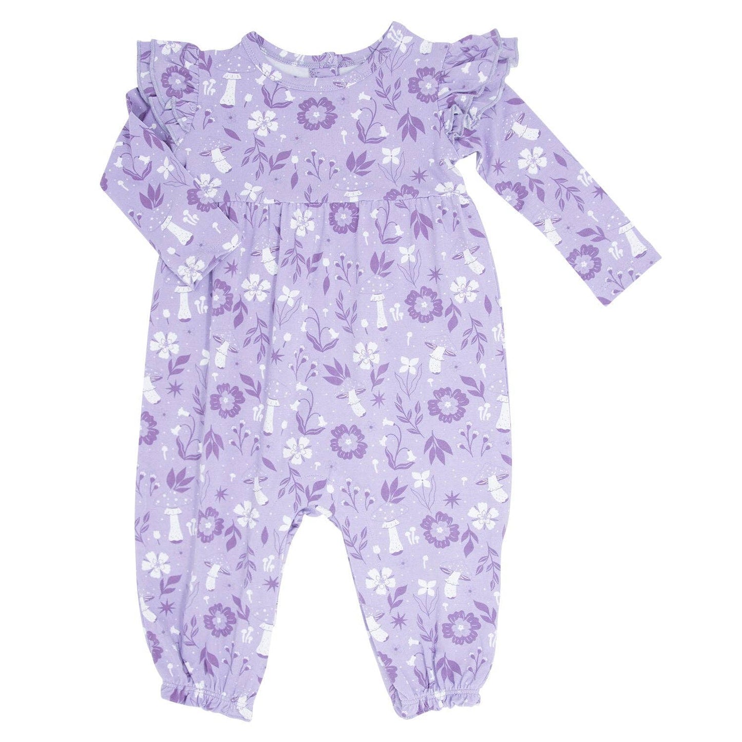 L/S Flutter Sleeve Romper