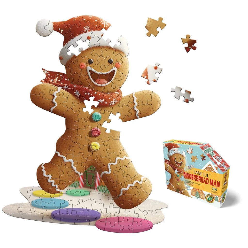 I am LiL' Gingerbread Man Puzzle