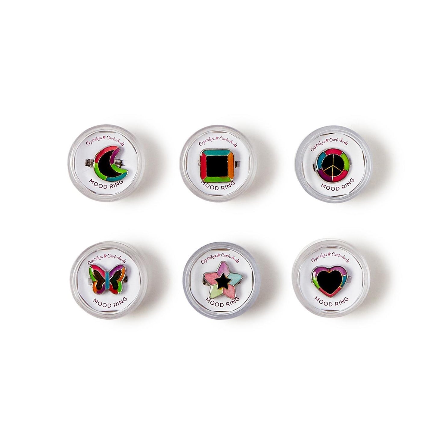 Adjustable Mood Rings-6 Designs
