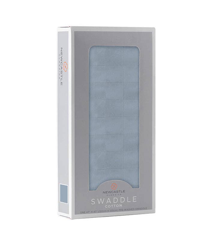 Blue Fog - Cotton Swaddle
