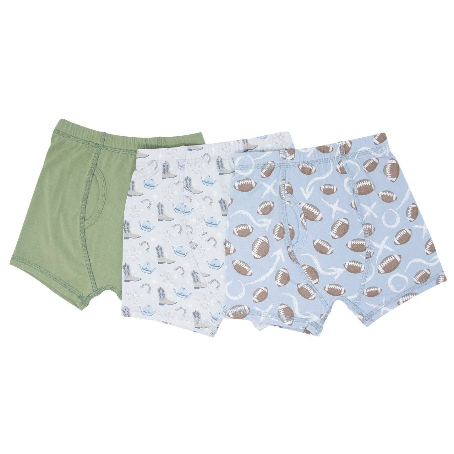 Boy's Brief 3 - Patrick/Blake/Army Green