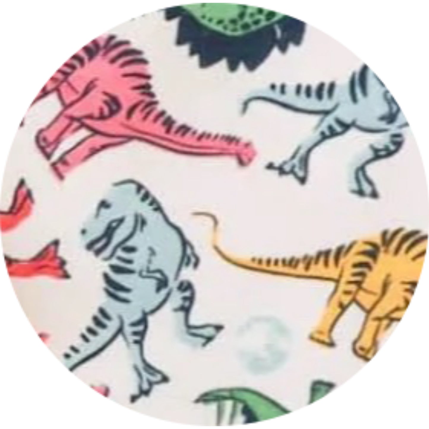 Copper Pearl Single Bandana Bib - Jurassic Park