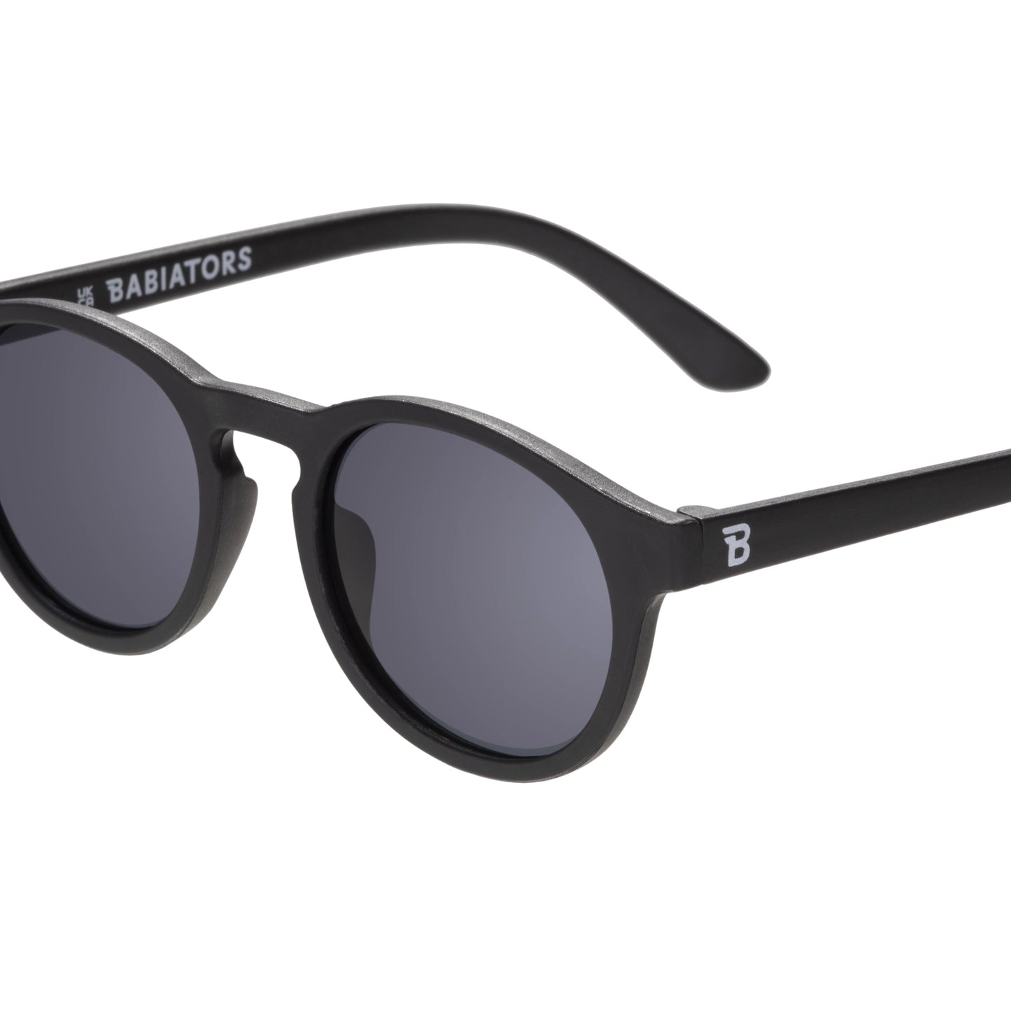 Jet Black Keyhole Sunglasses