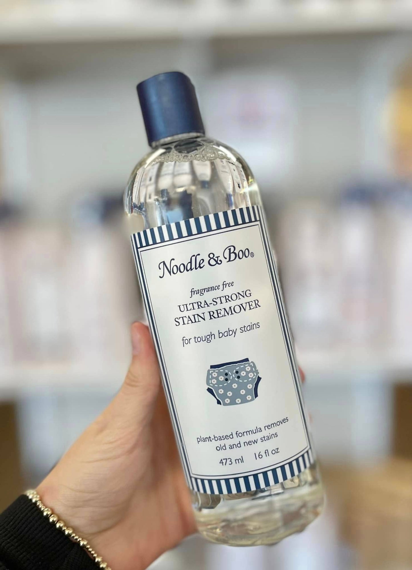 Ultra-Strong Stain Remover, Fragrance-Free, 16 oz