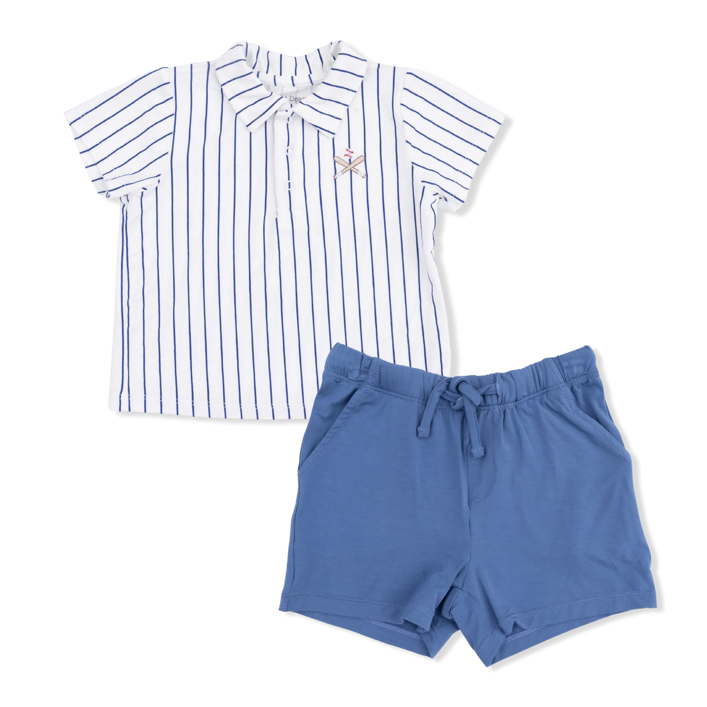 Baseball Stripe | Polo with Everyday Short