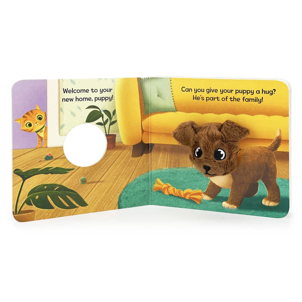 Puppy Love Finger Puppet Board Book