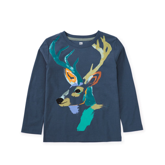 Friendly Deer Graphic Tee