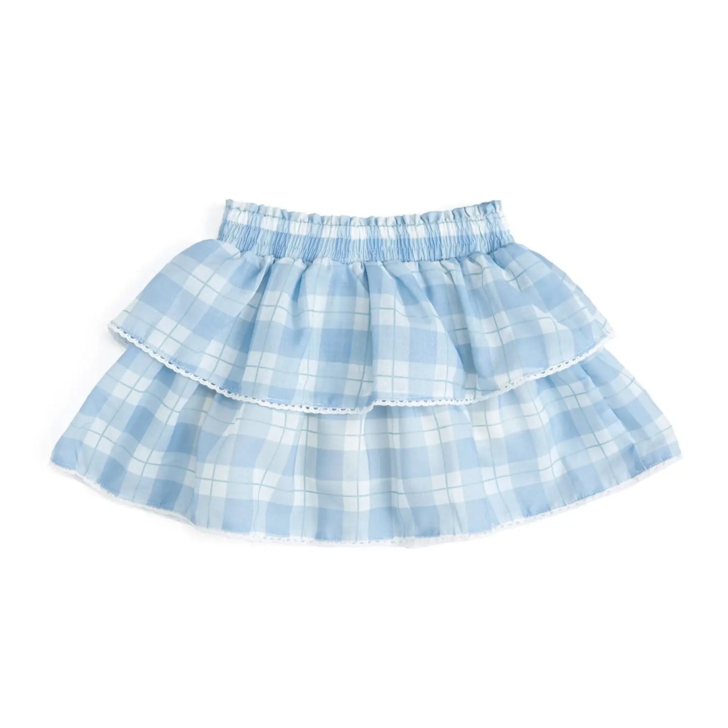 Blue | Plaid Skort