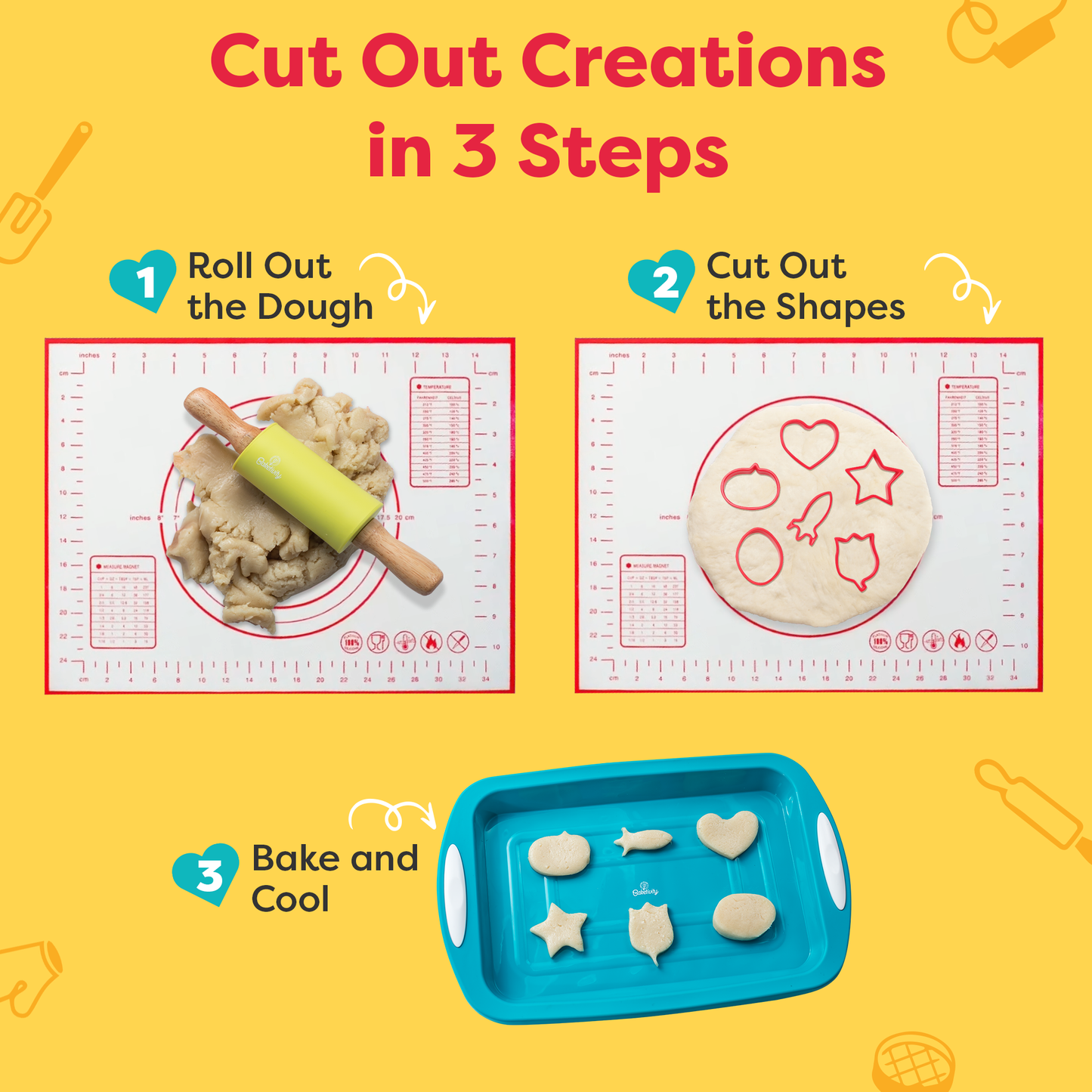 Baketivity | Cookie Cutter Set