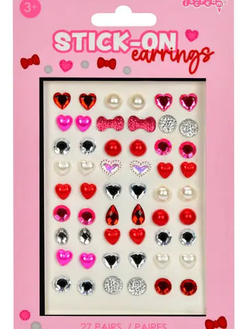 iScream Jeweled Stick On Earrings