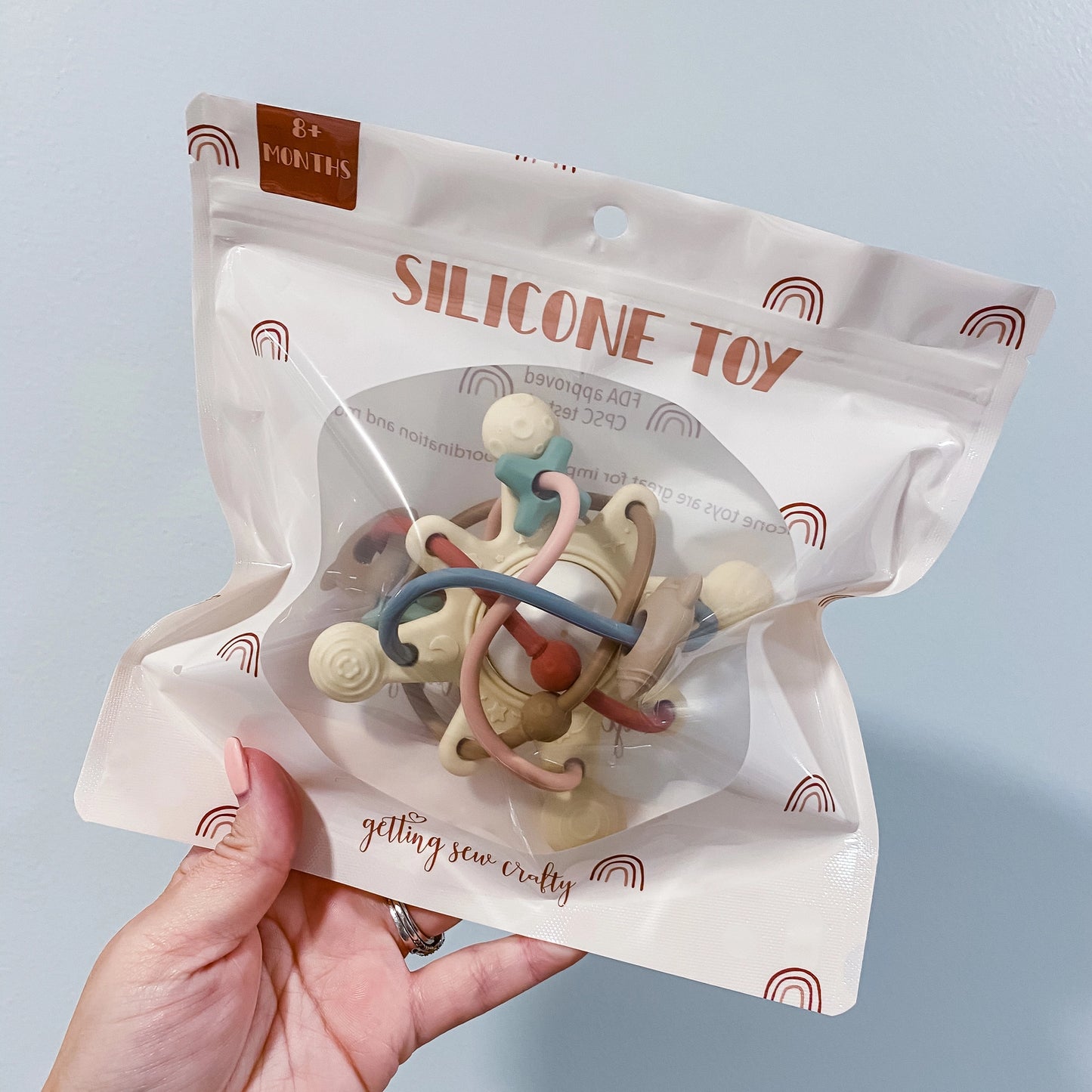 Satellite 3 in 1 - Teether, Rattle, Toy