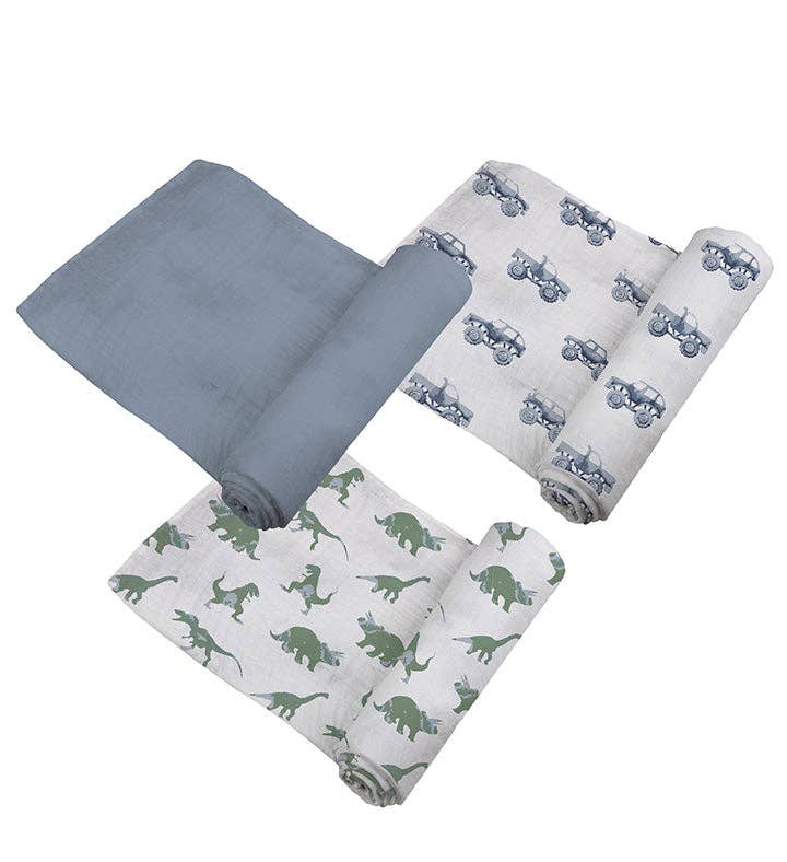 Rough Terrain - Cotton Swaddle 3 Pack
