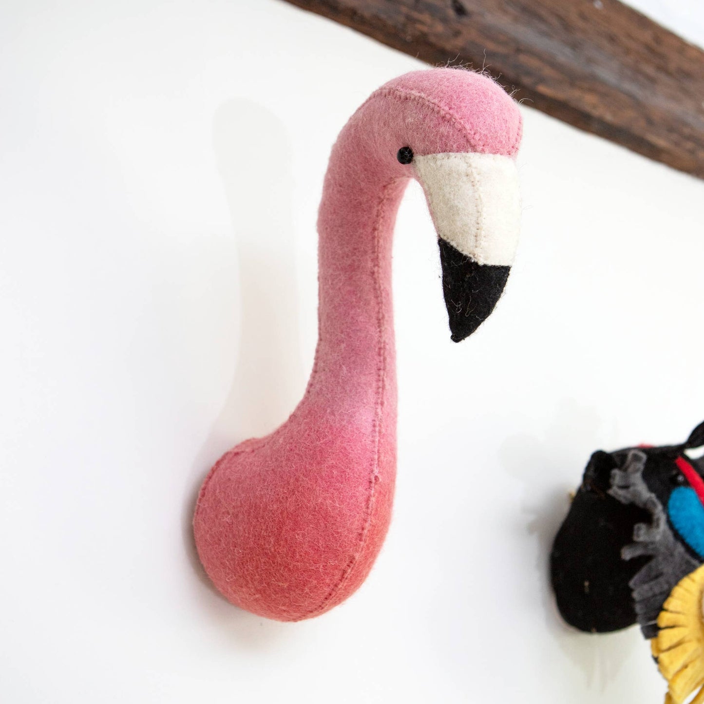 Mini Flamingo Head | Room Décor