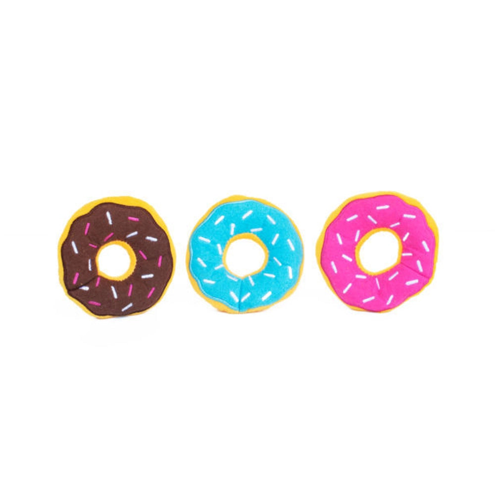 Zippypaws Miniz 3-Pack Donutz