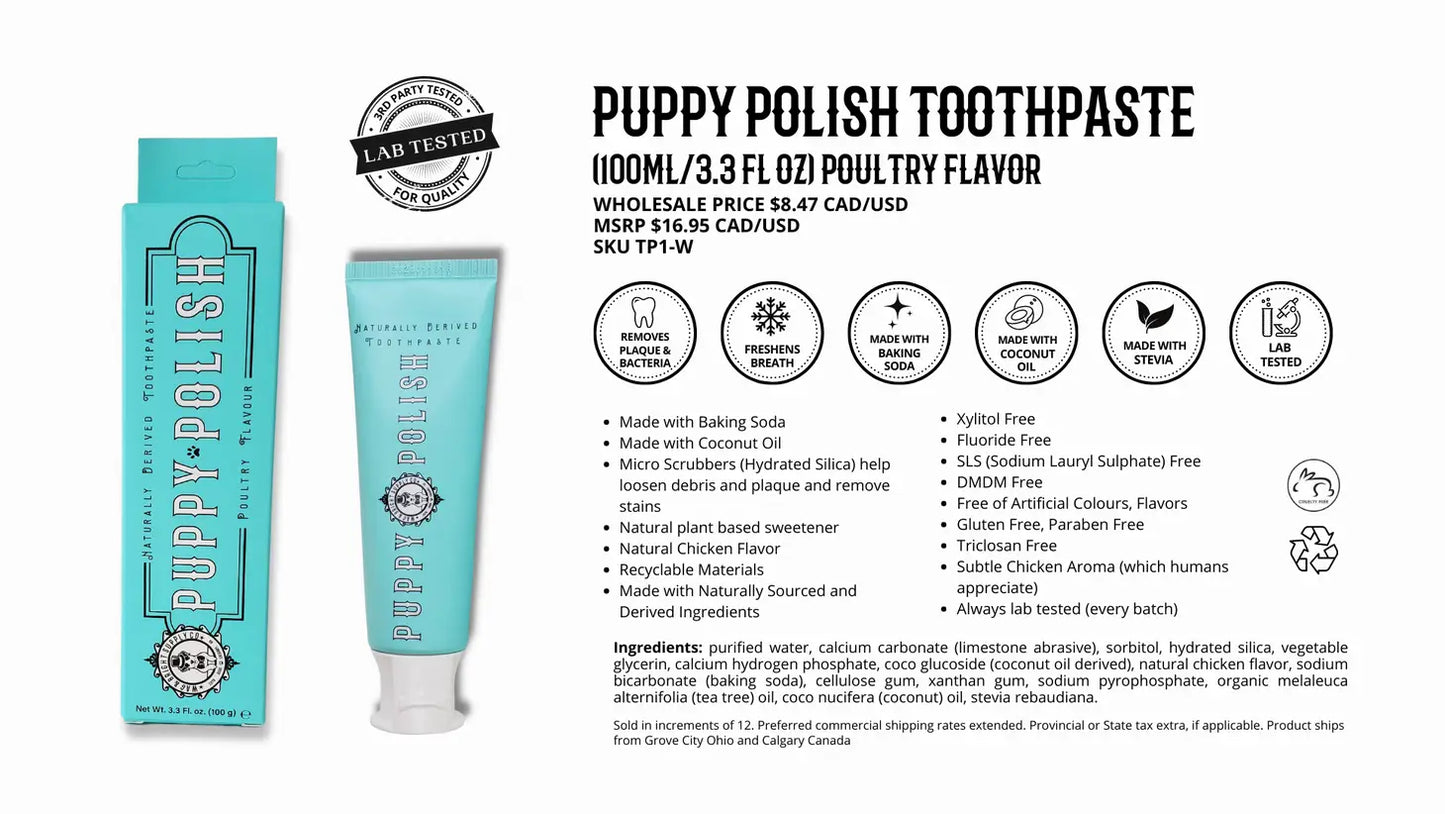 Puppy Polish Toothpaste