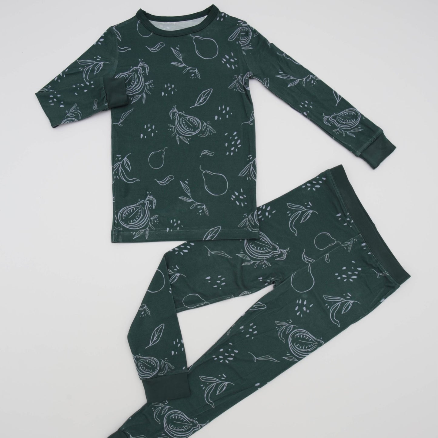 Midnight Guava Bamboo Toddler PJs